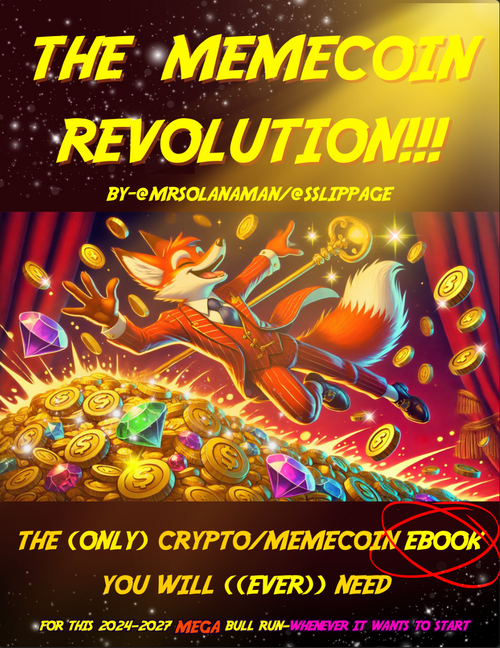 THE MEMECOIN REVOLUTION